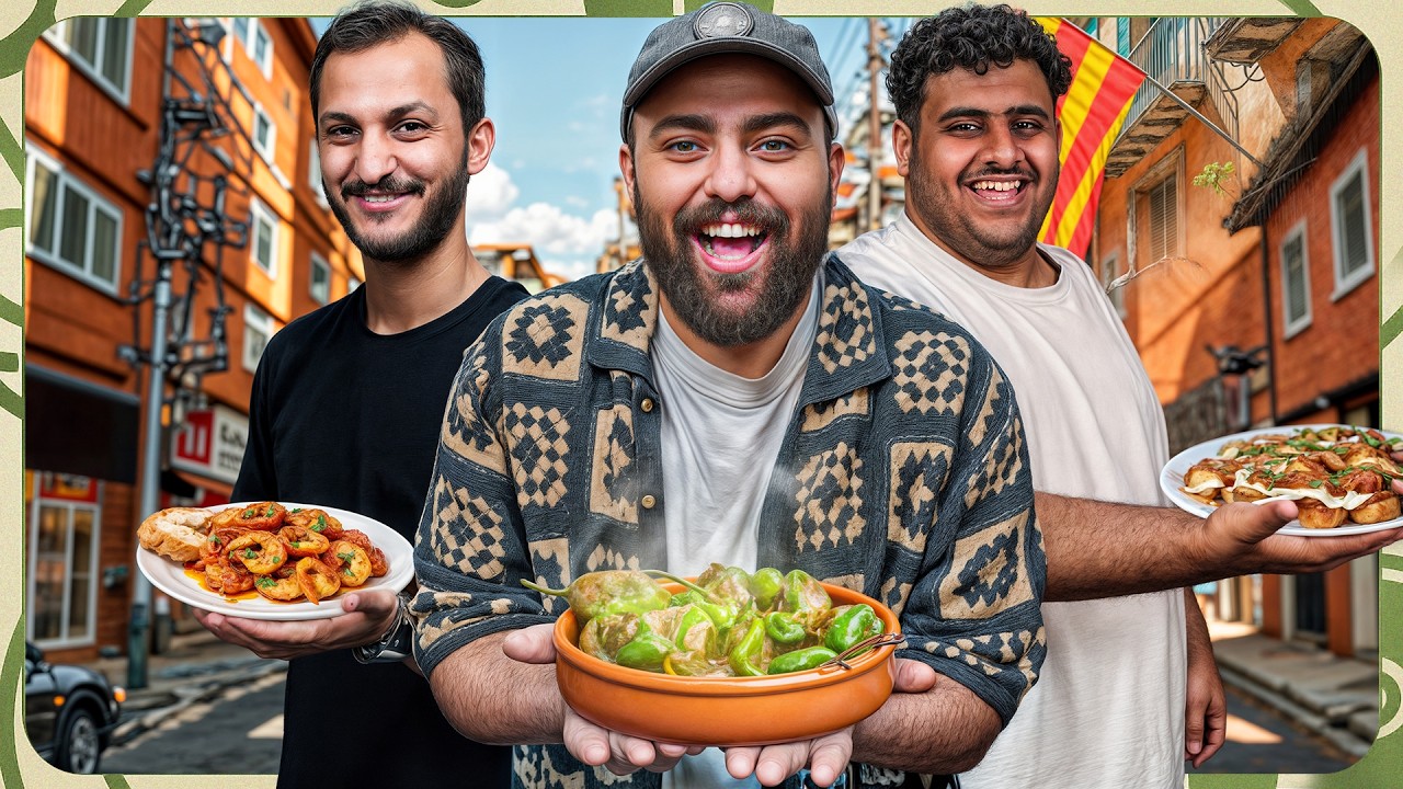 اكل شوارع برشلونة 🇪🇸