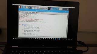 Simple gui app using python and raspberry pi