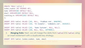 How to Patch Existing Data in MySQL Using Values from Another Table