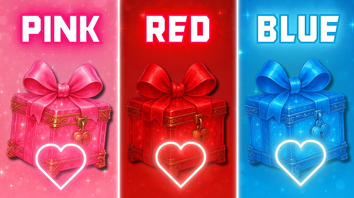 Choose your gift 🎁🤩😭|| 3 gift box challenge|| 2 good vs 1 bad|| Pink, Red vs Blue #giftbox
