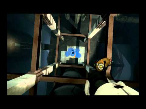 Let's Play ♦ Portal 2 [26] - Puzzle with Repulsion, Propulsion and Conversion Gels