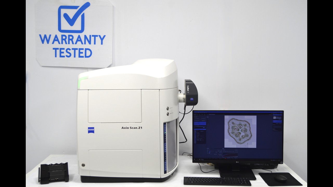 フルスキャンシステム・マスタープログラム　 セルフキネシオロジー Zeiss AxioScan Z1 Slide Scanner For Brightfield & Fluorescence