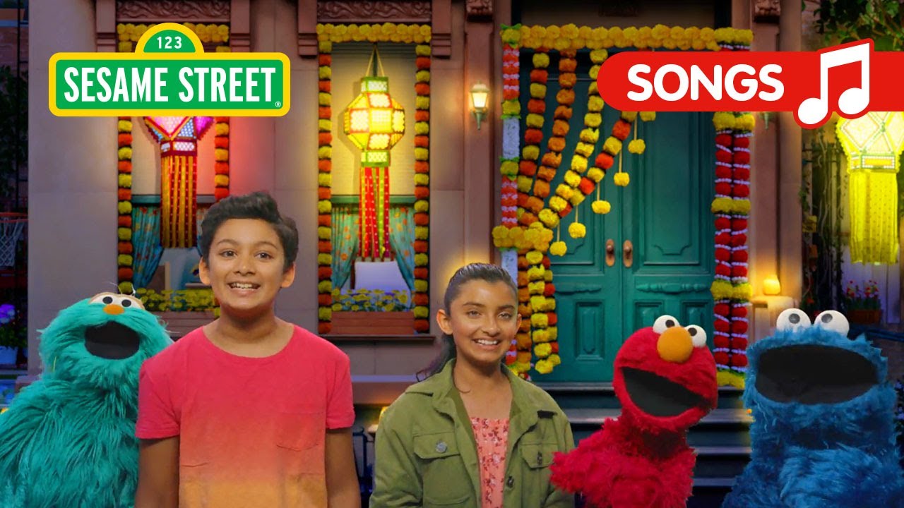 Sesame Street Celebrate Diwali Song The Festival of Lights