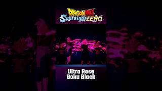 ULTRA ROSE Goku Black | Dragon Ball Sparking! ZERO Mods