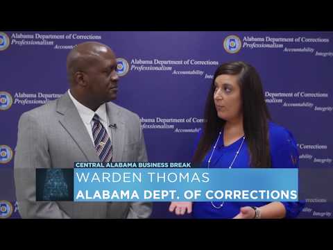 Alabama Buisness Break with Warden Thomas at Kilby Correctional Facility