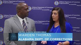 Alabama Buisness Break with Warden Thomas at Kilby Correctional Facility