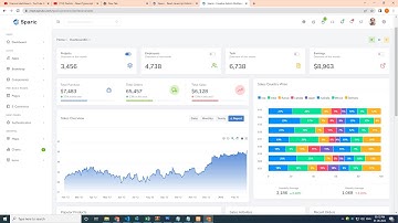 Sparic - React Javascript Admin Dashboard Template
