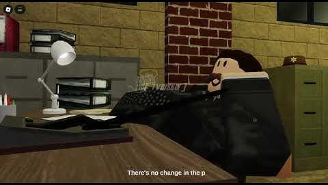 Roblox Dynamic Cutscenes Animation Game | Police Station