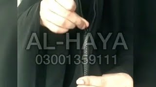 yamani zipper niqab | Al Haya pk |alhaya collection |