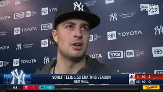 Cam Schlittler breaks down outing vs. BAL
