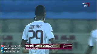 هدف الجيش الاول محمد مونتاري - الجيش vs الوكرة - دوري نجوم قطر 2013