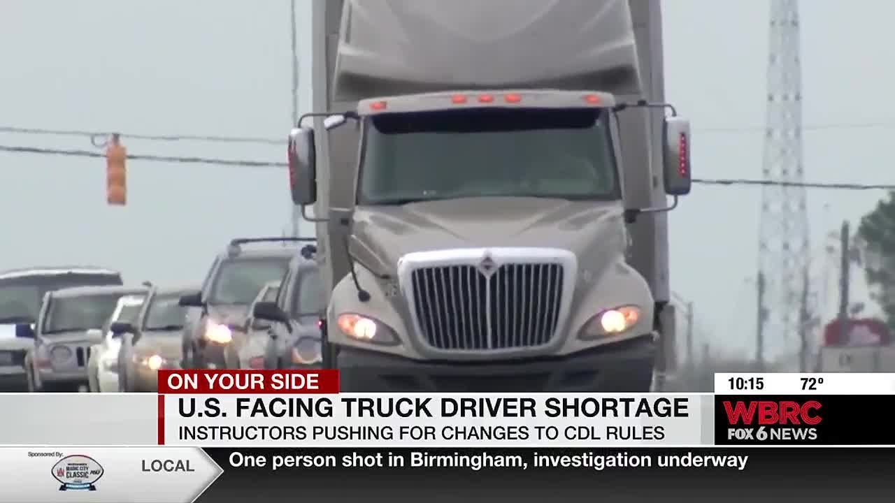 U.S. facing truck driver shortage - YouTube