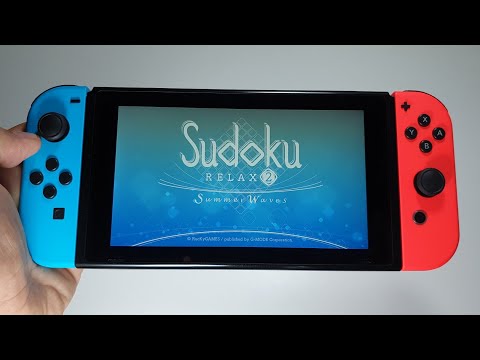 Sudoku Relax 2 Summer Waves Nintendo Switch gameplay