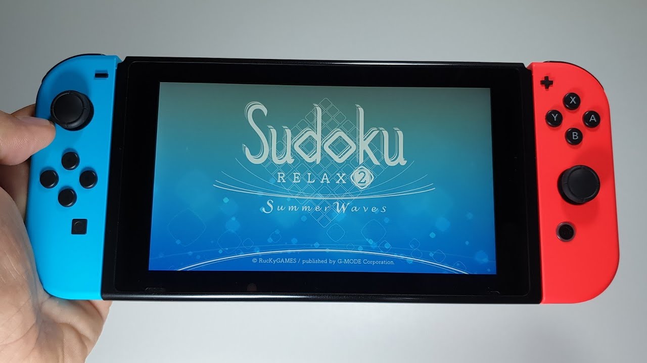 Sudoku Relax 2 Summer Waves Nintendo Switch gameplay - YouTube