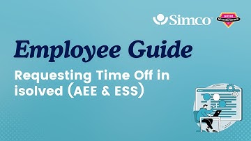 Requesting Time Off in isolved (AEE & ESS) | Employee Guide
