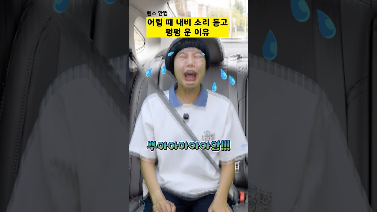 어릴 때 내비 소리 듣고 펑펑 운 이유