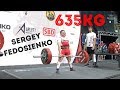 Sergey Fedosienko - 635kg 1st Place 59kg - IPF World Classic Powerlifting Championships 2019