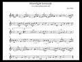 Moonlight Serenade -play Clarinet