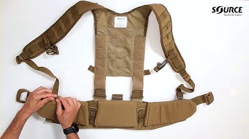 Jungle Yoke with Hydration and Assault Pack featuring DWD Exospine