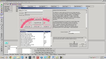 Programing a Racepak UDX dash