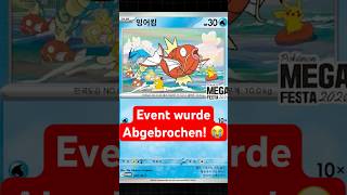 Pokemon musste dieses Event abbrechen...😰