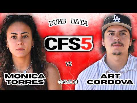 Monica Torres vs Art Cordova - Dumb Data Game of SKATE Season Five