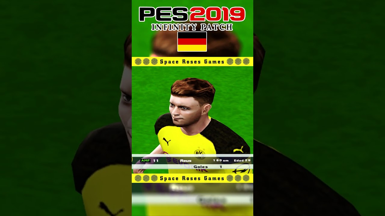 PES 2019: Infinity Patch (PS2) Liga Alemanha #1 Hannover 96 x Borussia Dortmund | Rodada 1