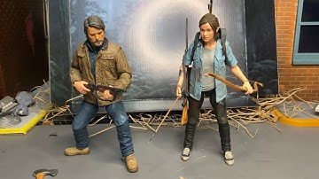 The Last of Us part 2 Joel and Ellie 2-pack figure review