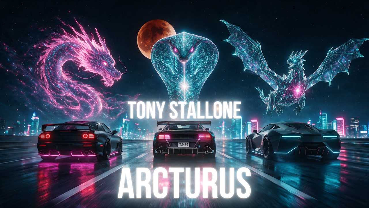 TONY STALLONE — ARCTURUS |Full Album Movie [4K Cinematic Synthwave]
