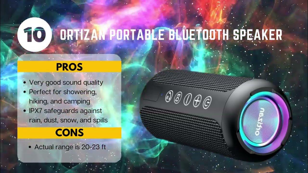 Product Reveiw The Ortizan Portable Bluetooth Speaker YouTube