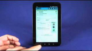 Samsung Galaxy Tab Android tablet in depth video review
