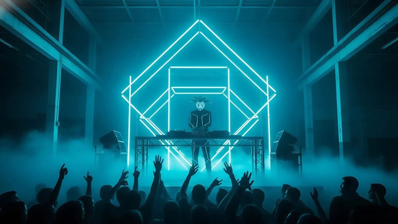 Inspired by BORIS BREJCHA | High-Tech Minimal in an Industrial Warehouse | Dark Techno Experience