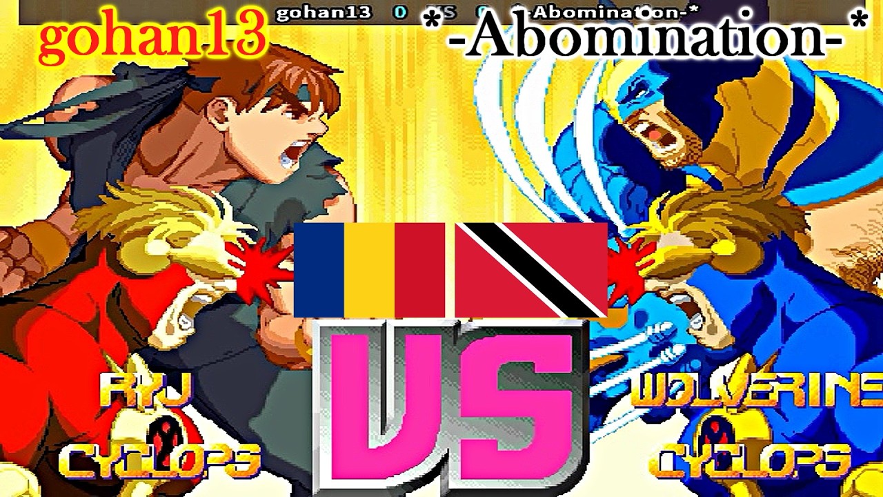 X-Men Vs. Street Fighter - gohan13 vs *-Abomination-* - YouTube
