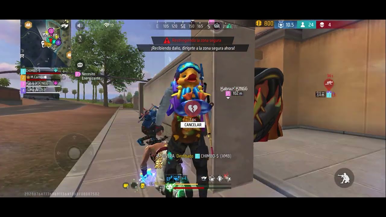 ✅Jugando BR Clasificatoria en escuadra GANAMOS en la nueva temporada y llegué a los 4100#freefire💪🏼🔥