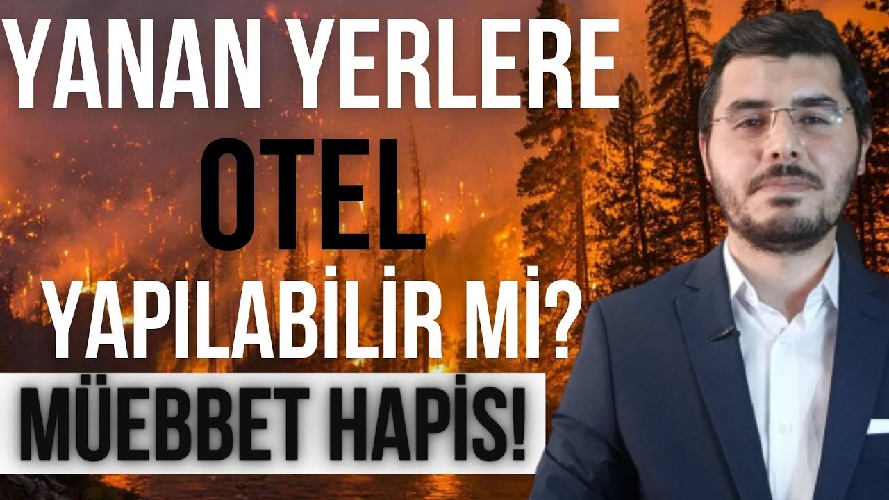 Orman Yangını Çıkarmanın Cezası Nedir? Yanan Ormanlara Otel Yapılır Mı?Tabipler Birliğinin Amacı Ne?