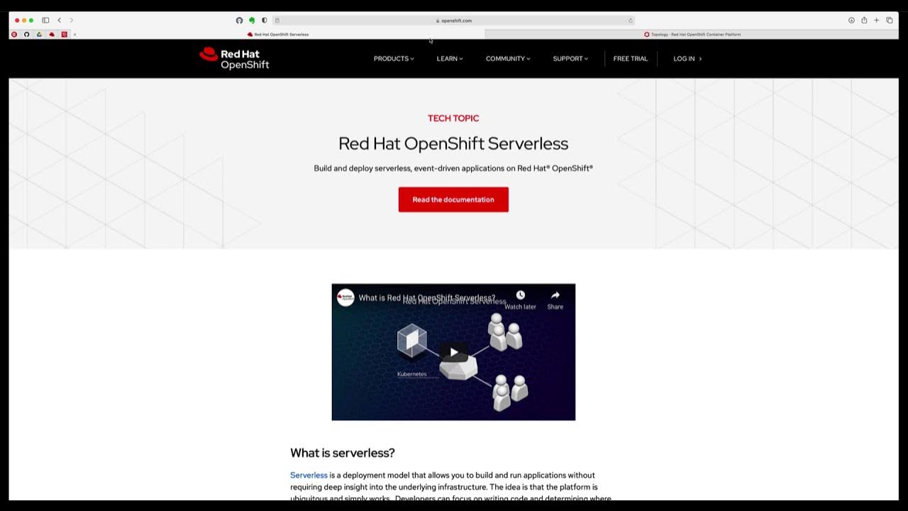 Install Red Hat OpenShift Serverless - YouTube