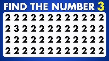 Test Your Vision! Can YOU Find the Odd Numbers in this Puzzle Quiz?