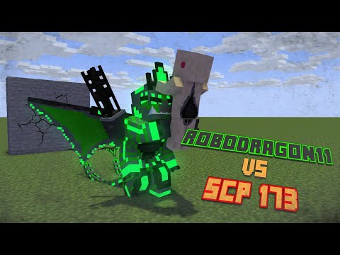 RoboDragon11 vs SCP-173 | Minecraft Animation [Made by RoboDragon11]