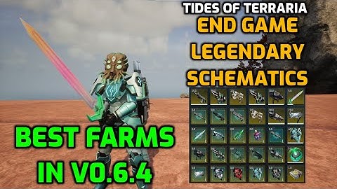 Palworld: End Game Legendary Schematics Drop Rates | Tides of Terraria v0.6.4