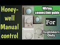 Paano mag check ng honeywell (rotary)/how to convert aircon control into manual