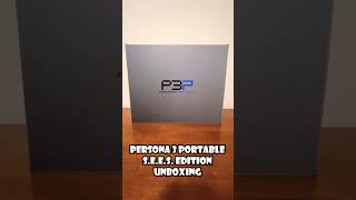 Persona 3 Portable S.E.E.S. Edition Unboxing!