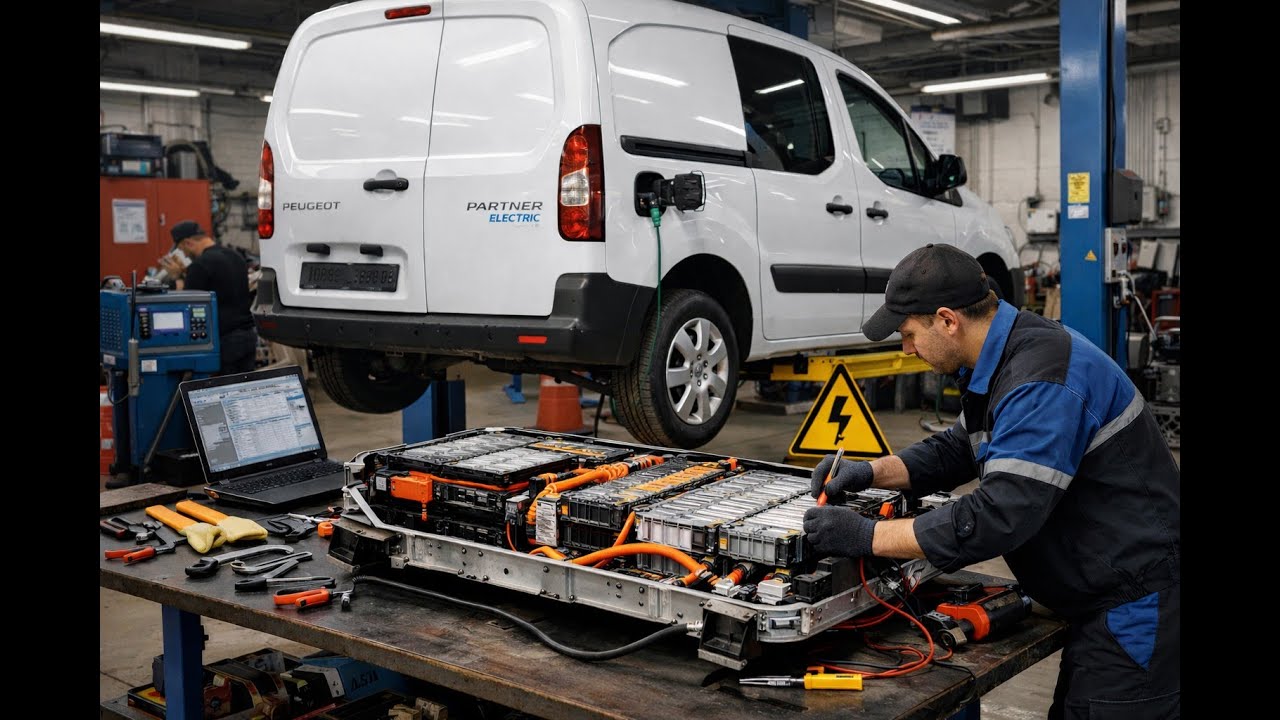 PEUGEOT E Partner. Відновлення після ДТП