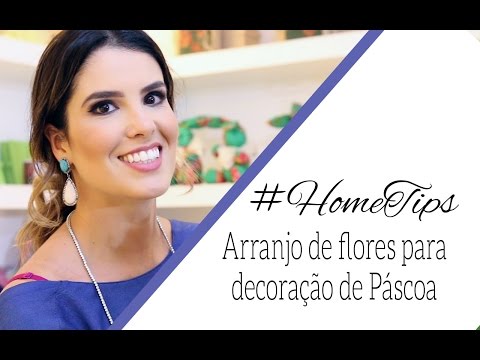 Vídeo: Lembrança De Páscoa - Arranjo De Flores