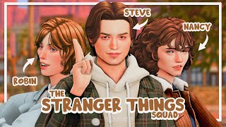 Robin, Steve & Nancy (Stranger Things)   CC List | The Sims 4 Create A Sim