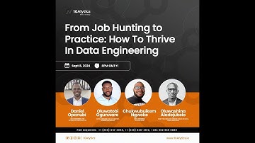 From Job Hunting to Practice: How To Thrive In Data Engineering