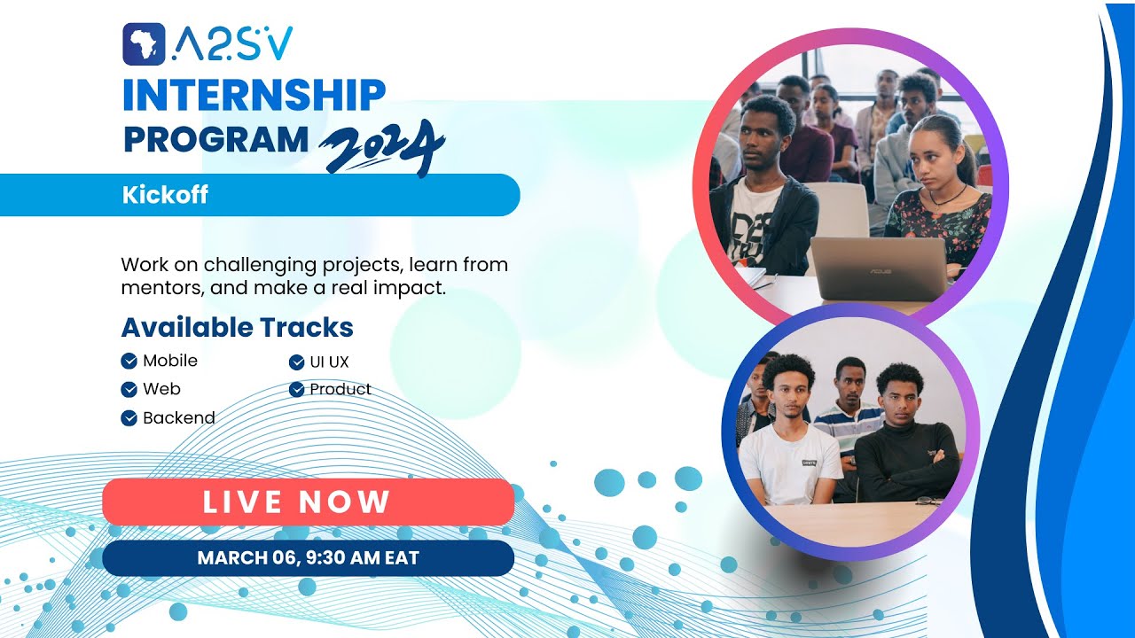 A2SV - Internship Program Kick-Off | 2024 - YouTube