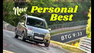 Fiat Panda 100HP - BTG 9:33 - NEW PB - Nordschleife - 20.08.2022 - Lap 6/6