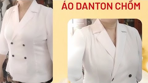 48/ Võ Thị Rảnh/Hướng dẫn cắt áo cổ Danton chồm trên vải không giãn.