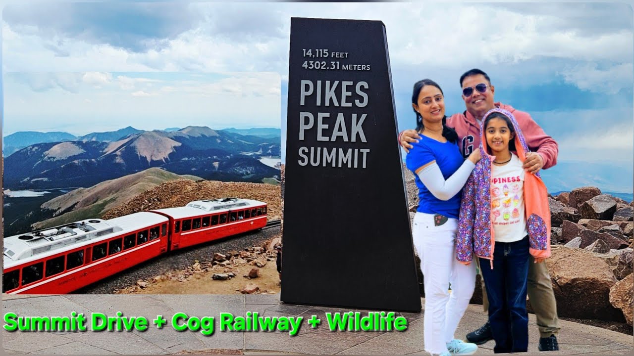 Summit Dreams at 14,000 ft/The Road Trip That Touches the Sky🚘 Pikes Peak @TravelwithN3Family