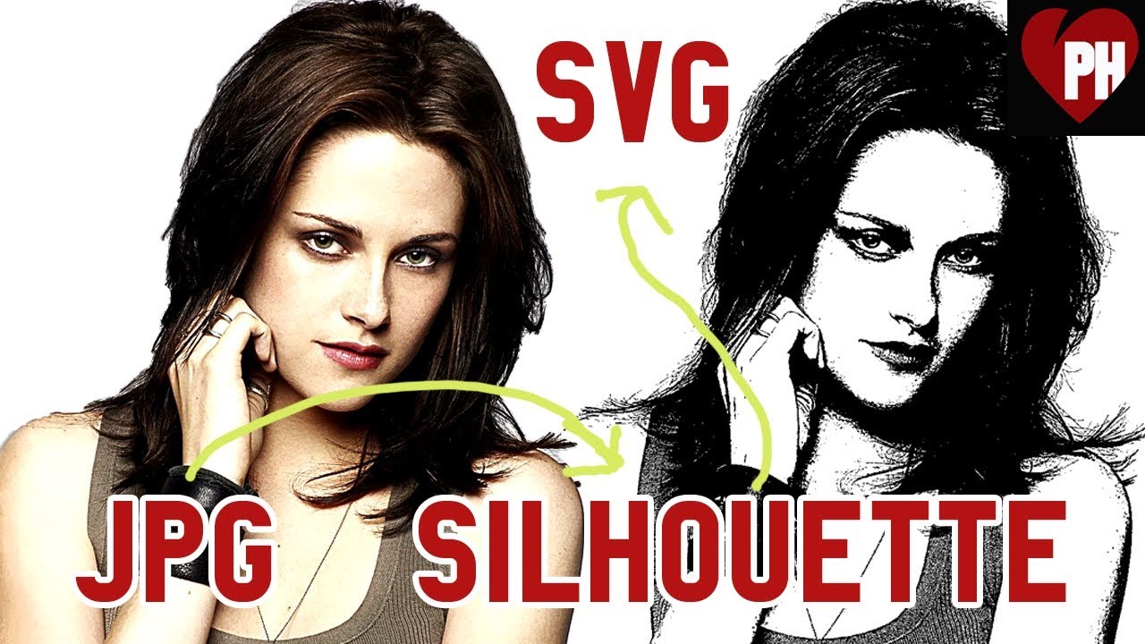 Download Photoshop Tutorial Convert Jpg To Silhouette And Export As Svg Youtube